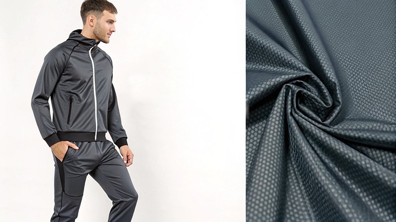 Durable and moisture-wicking polyester fabric