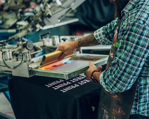 Screen Printing Process