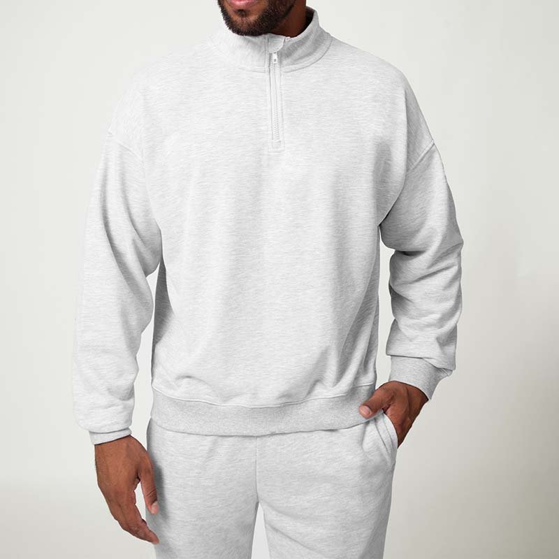 Men’s Sports Casual Zip-Up Sweatshirt