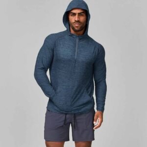 Men’s Sports Fitness Long Sleeve Hoodie