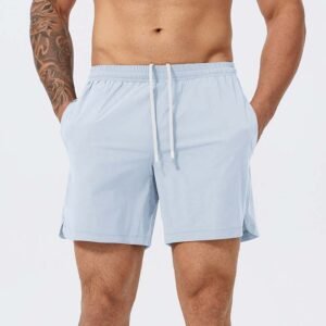 Men’s Double-Layer Quick-Dry Gym Shorts