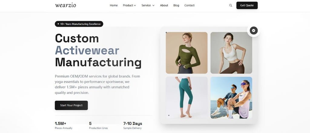 Top 10 Sportswear Manufacturers: Best Balance of Lead Time, Quality Yield, and Cost
