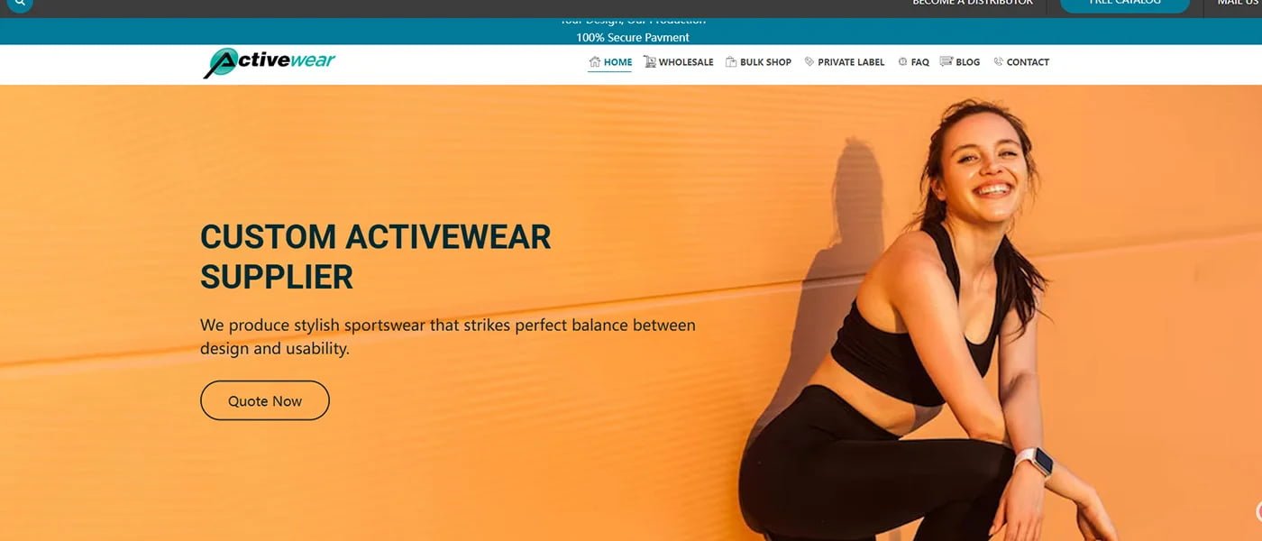 Activewear Manufacturer