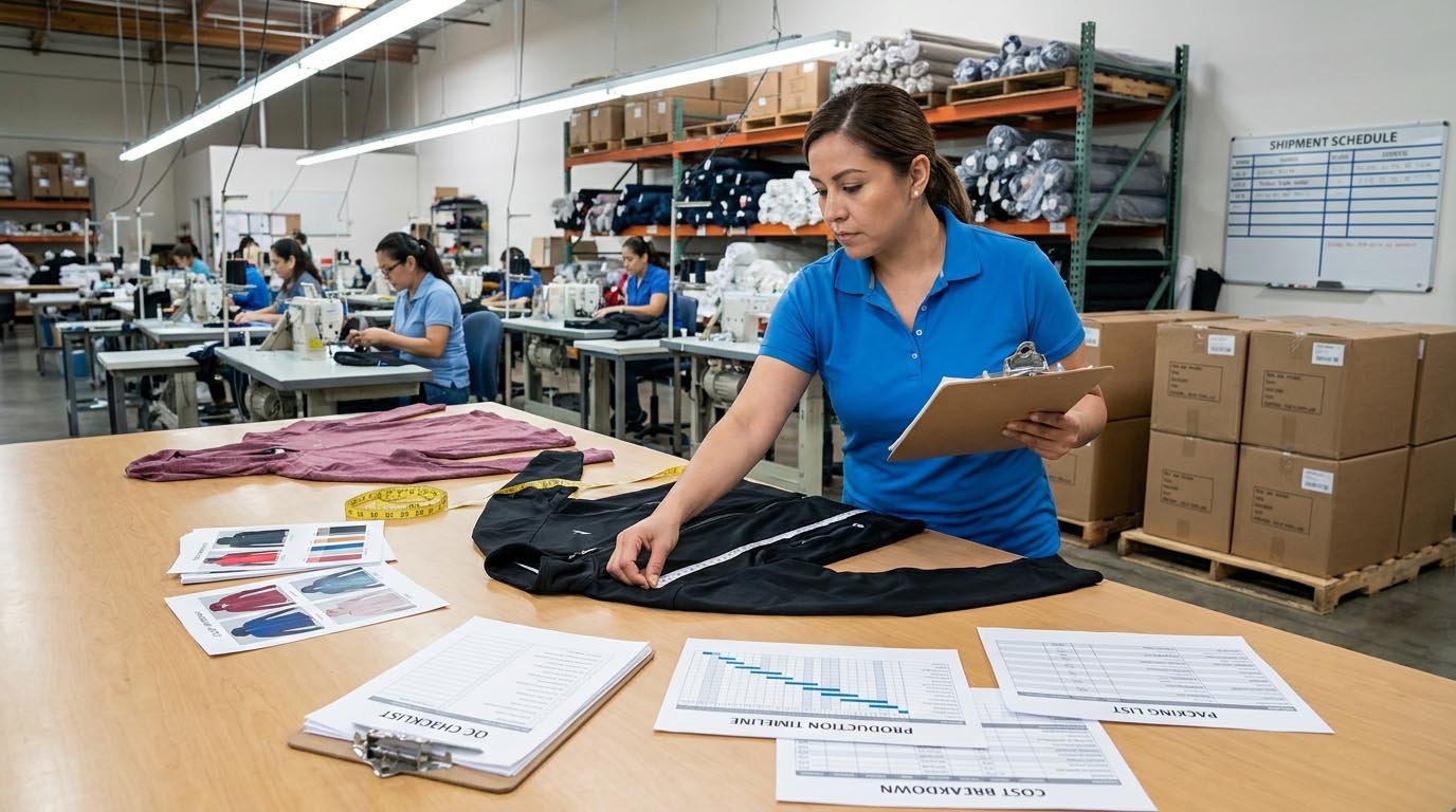 Quality control, lead times, and cost planning for activewear activewear quality control and lead time planning