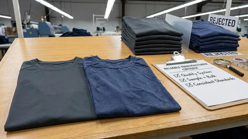 reliable men's activewear manufacturer selection