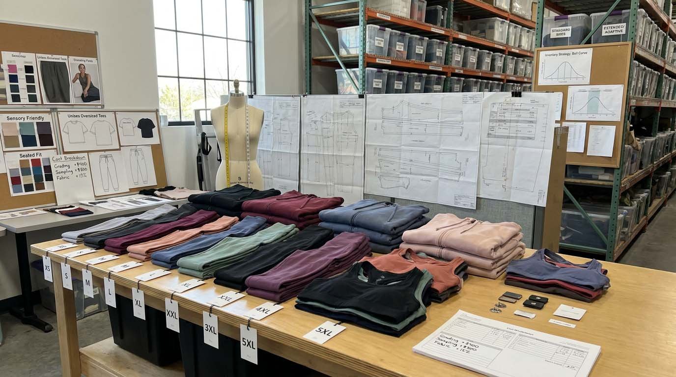 extended sizing activewear inclusive activewear sizing and design