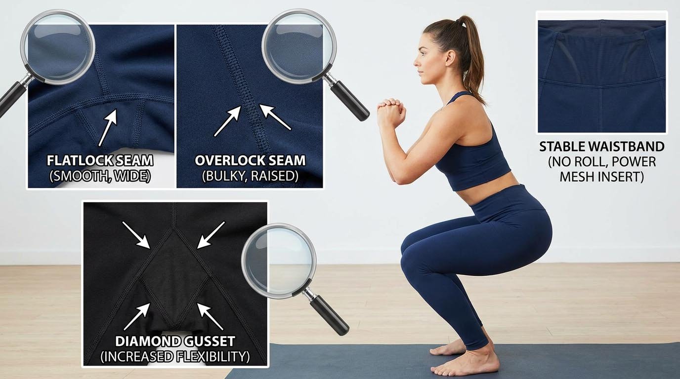 leggings construction details
