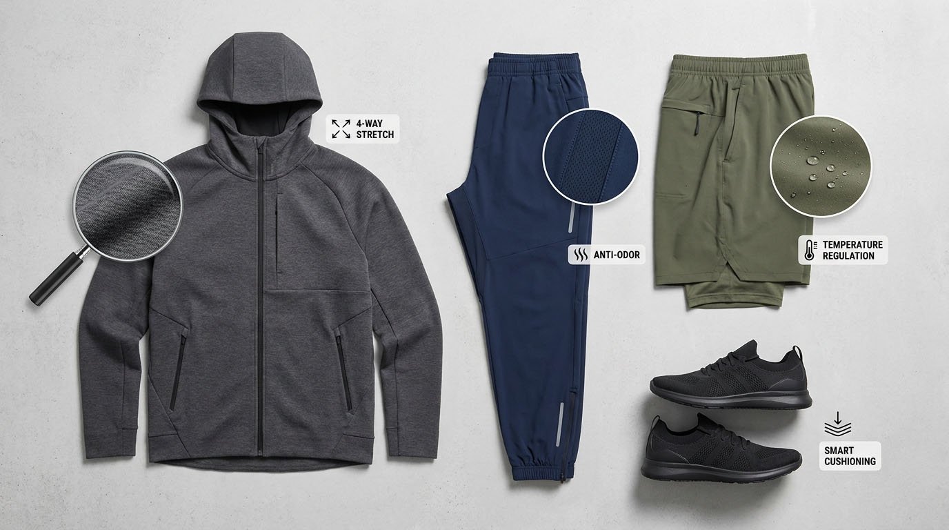 Lead times for men's activewear manufacturing Activewear production lead times and sampling process