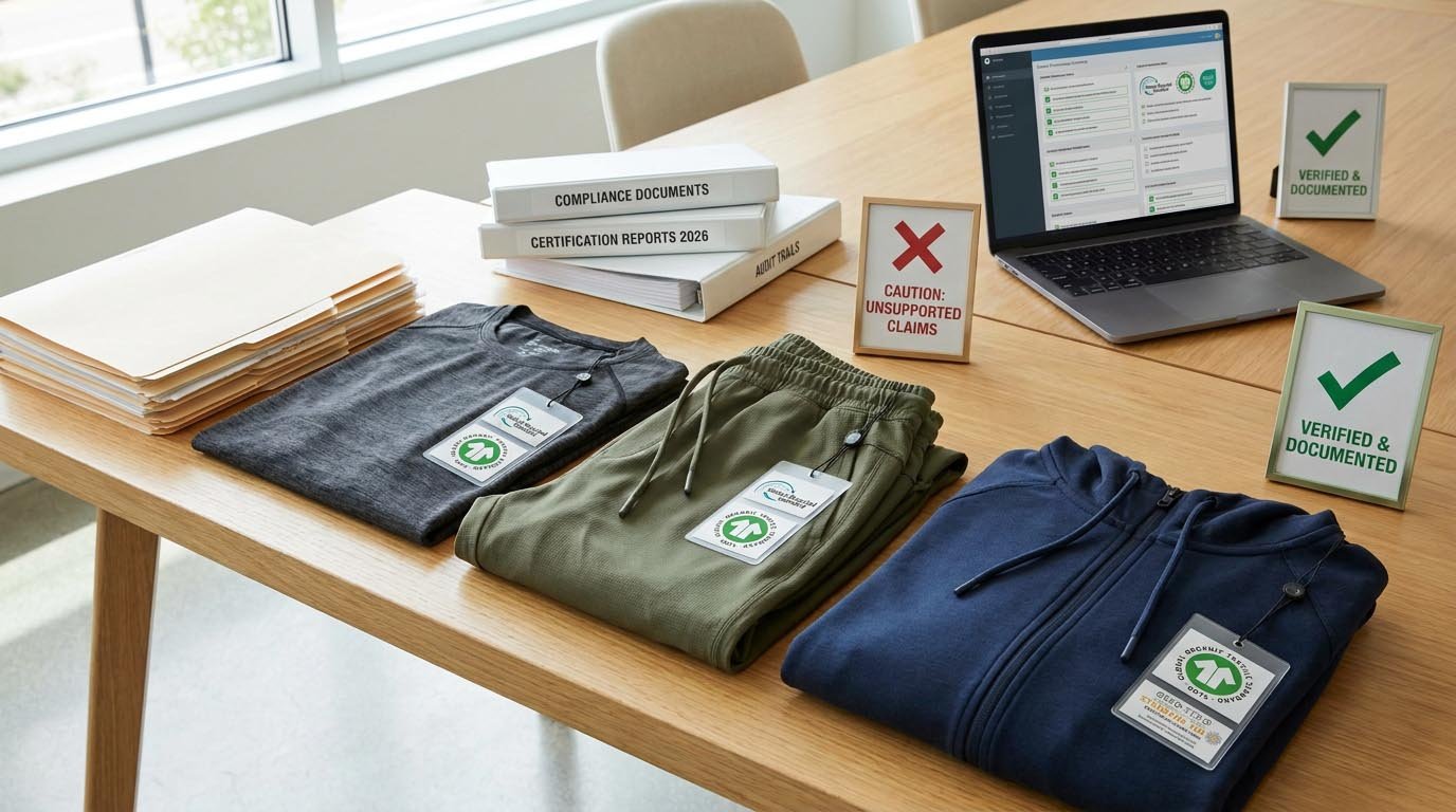 Sustainability and compliance in men's activewear 2027 Sustainability certification costs and compliance requirements