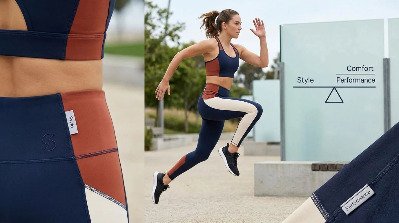style comfort performance in activewear