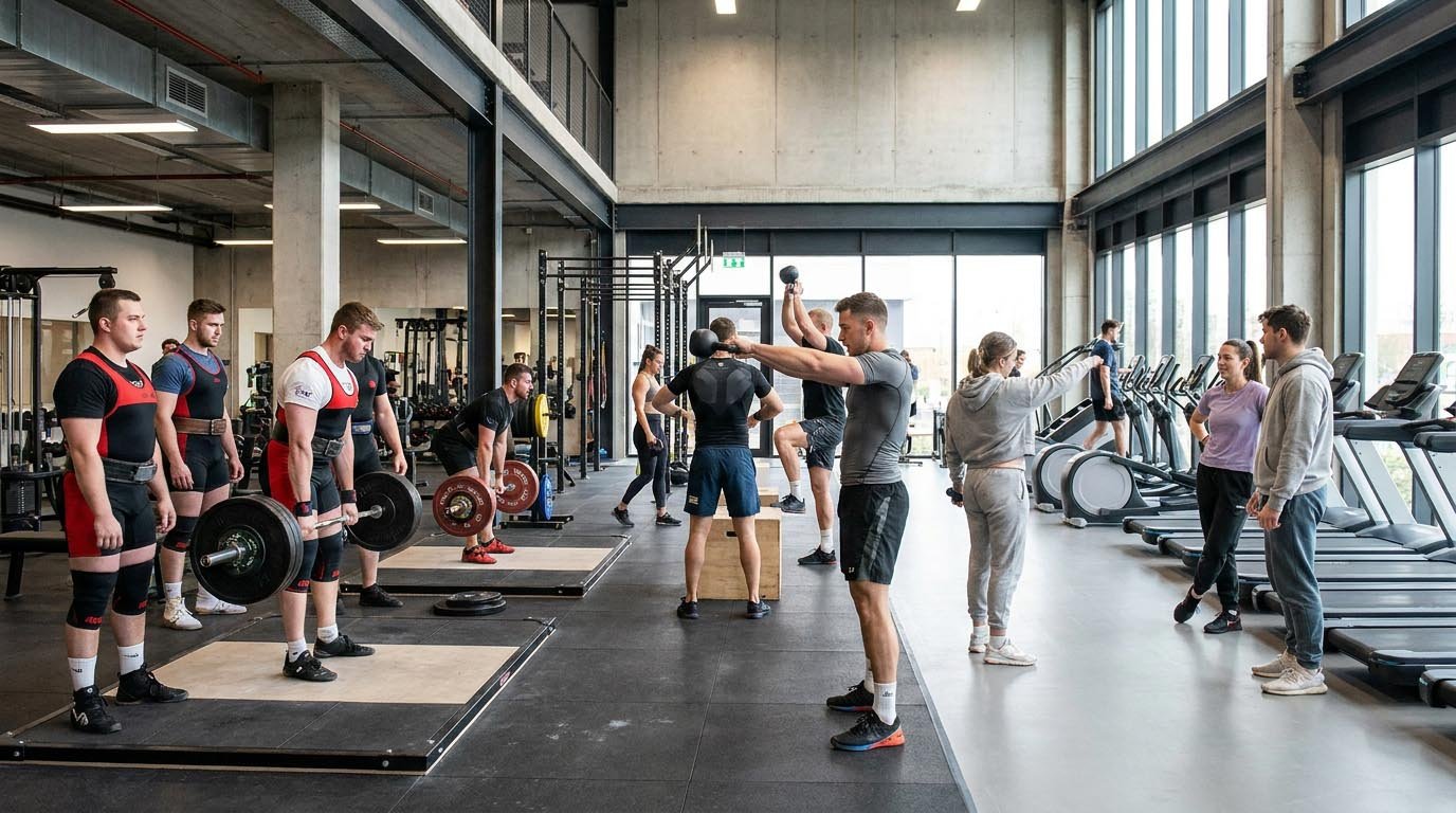 Target customer segments men's gym wear