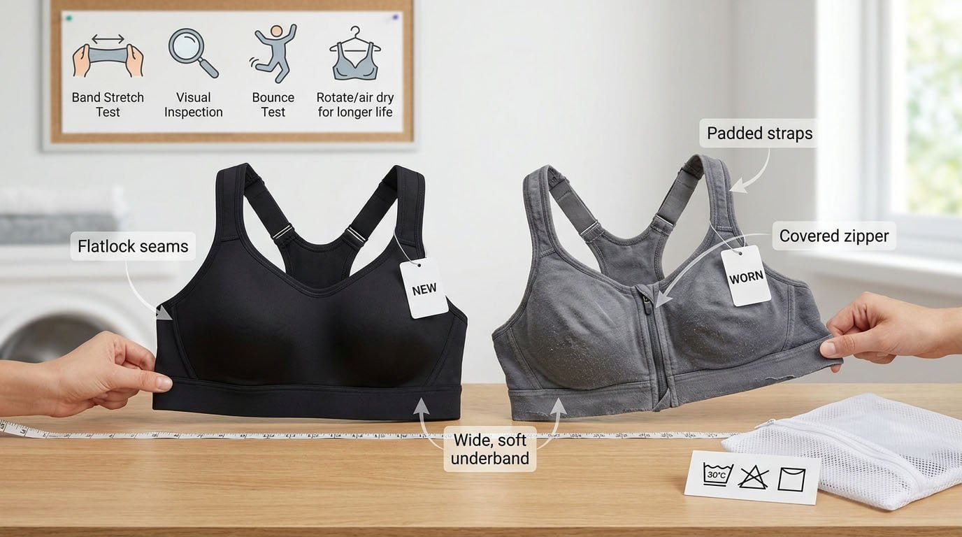 sports bra care and maintenance