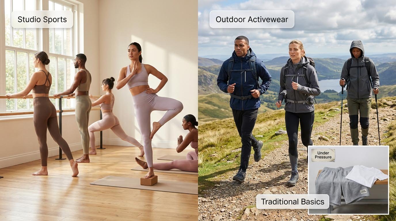 Studio sports and outdoor activewear growth studio sports and outdoor activewear growth