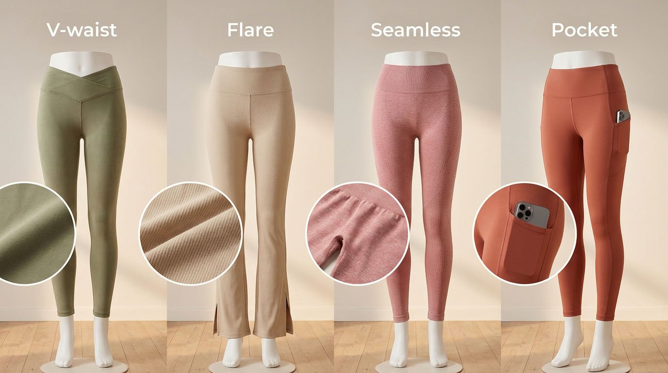 Yoga legging trends 2026 overview yoga legging styles 2026 trends