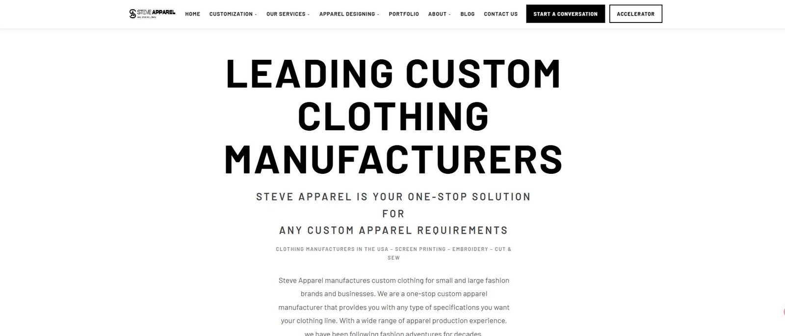 Steve Apparel