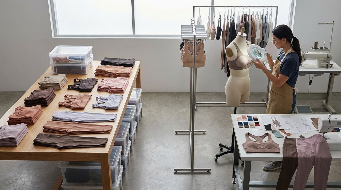 Hybrid Activewear Sourcing Wholesale and Custom Manufacturing Ready-stock activewear wholesale and custom garment manufacturing