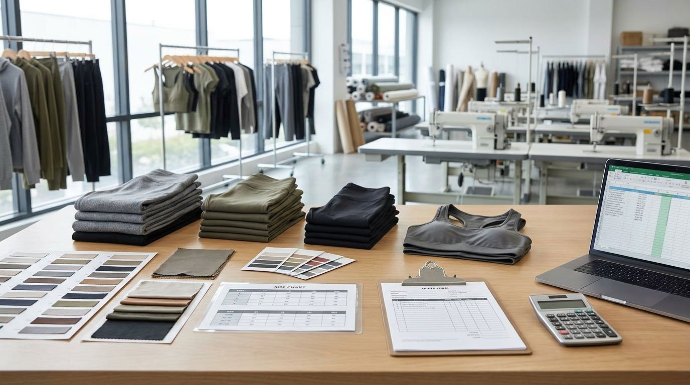 Low-MOQ Activewear Manufacturer Production Planning Low-MOQ activewear manufacturer production planning for startup brands